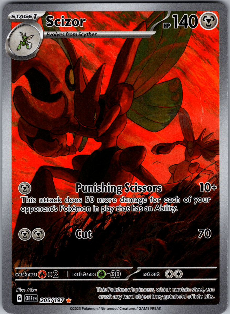 Scizor 205 - QuickTCG LLC