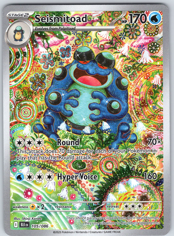Seismitoad 105/086 - QuickTCG LLC