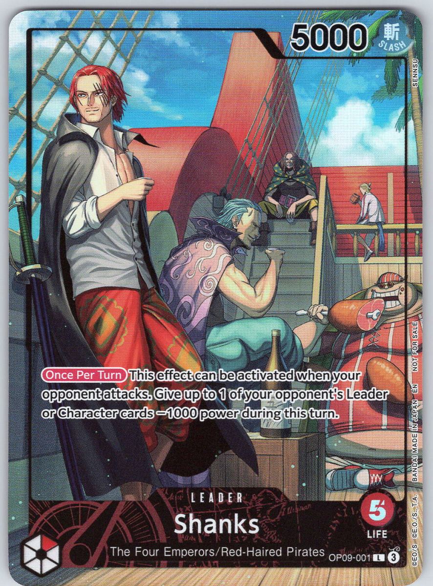Shanks OP09 - 001 (PSA Magazine Exclusive) - QuickTCG LLC