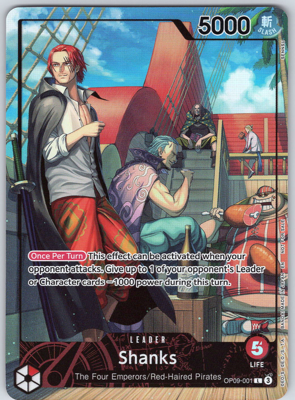 Shanks OP09 - 001 (PSA Magazine Exclusive) - QuickTCG LLC