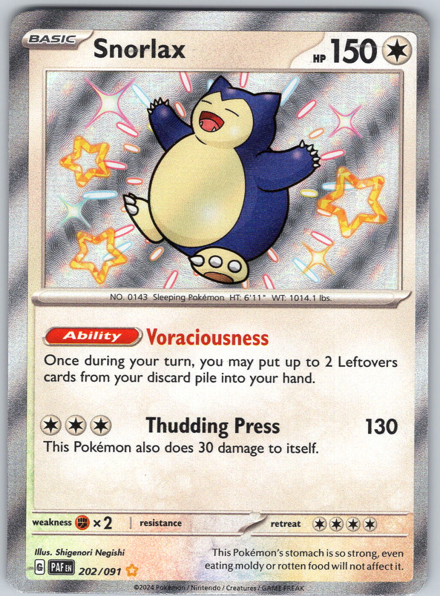 Snorlax 202 - QuickTCG LLC