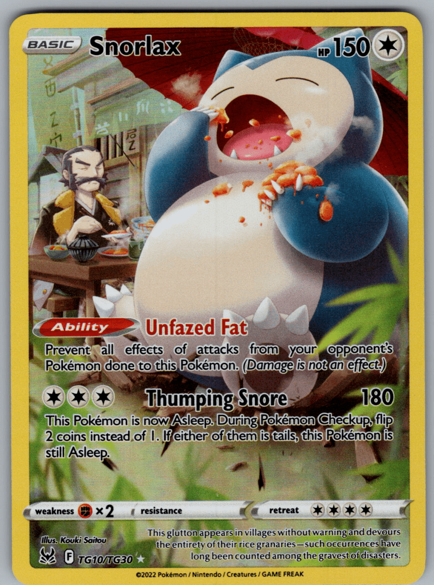 Snorlax TG10 - QuickTCG LLC