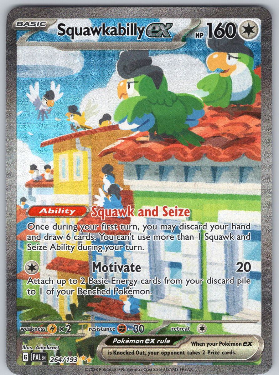 Squawkabilly ex 264 - QuickTCG LLC