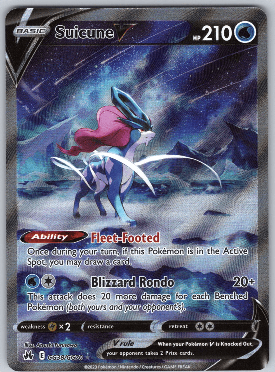 Suicune V GG38 - QuickTCG LLC