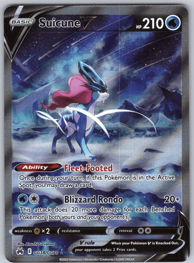 Suicune V GG38 - QuickTCG LLC