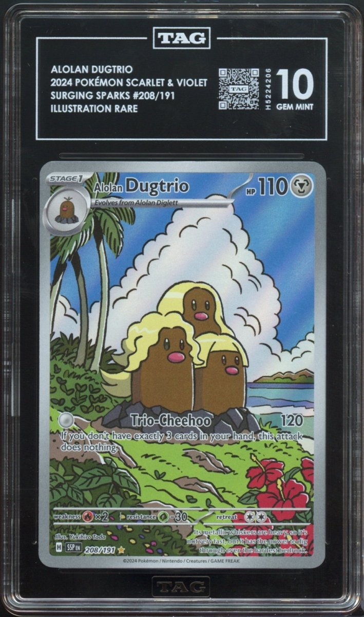 TAG 10 | Alolan Dugtrio 208 - QuickTCG LLC