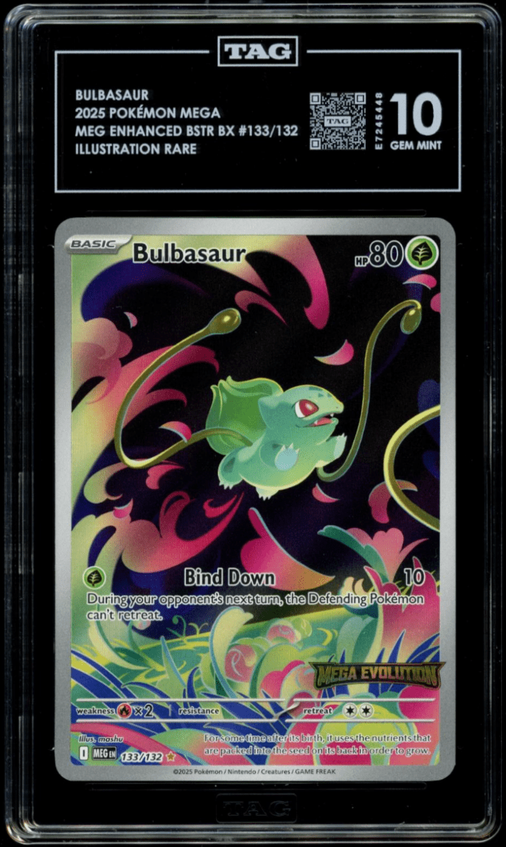 TAG 10 | Bulbasaur (Stamped Promo) #133 QuickTCG LLC TAG 10 | Bulbasaur (Stamped Promo) #133 QuickTCG LLC