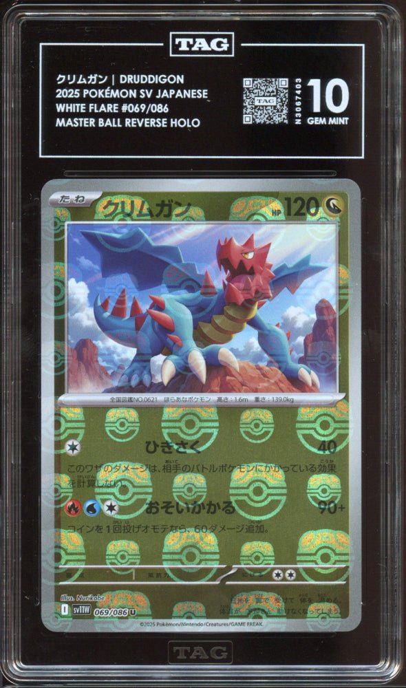 TAG 10 | Druddigon Masterball 069 - QuickTCG LLC