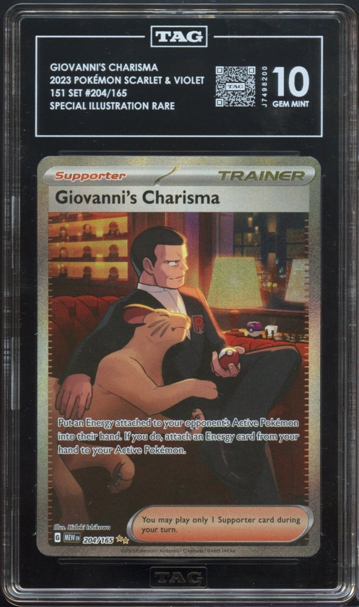 TAG 10 | Giovanni's Charisma 204 - QuickTCG LLC