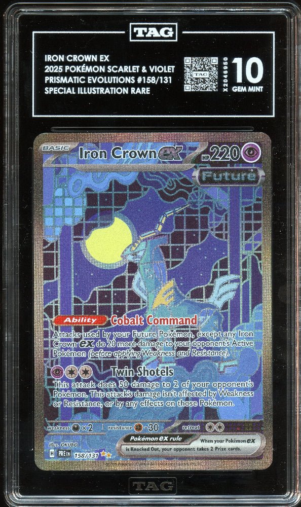 TAG 10 | Iron Crown SIR 158 - QuickTCG LLC