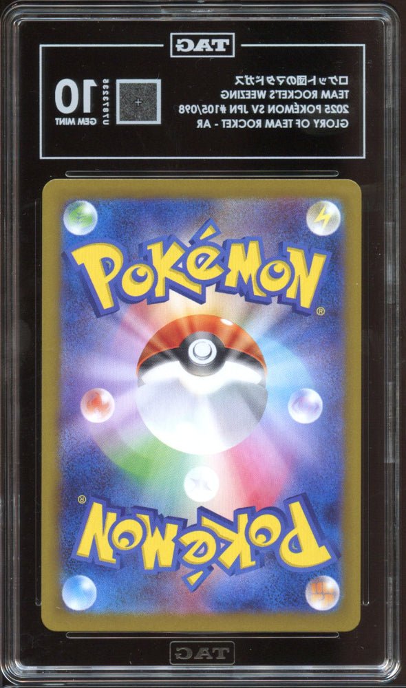 TAG 10 | Team Rocket's Wheezing AR 105 - QuickTCG LLC