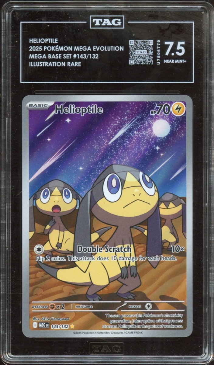 TAG 7.5 | Helioptile 143 - QuickTCG LLC