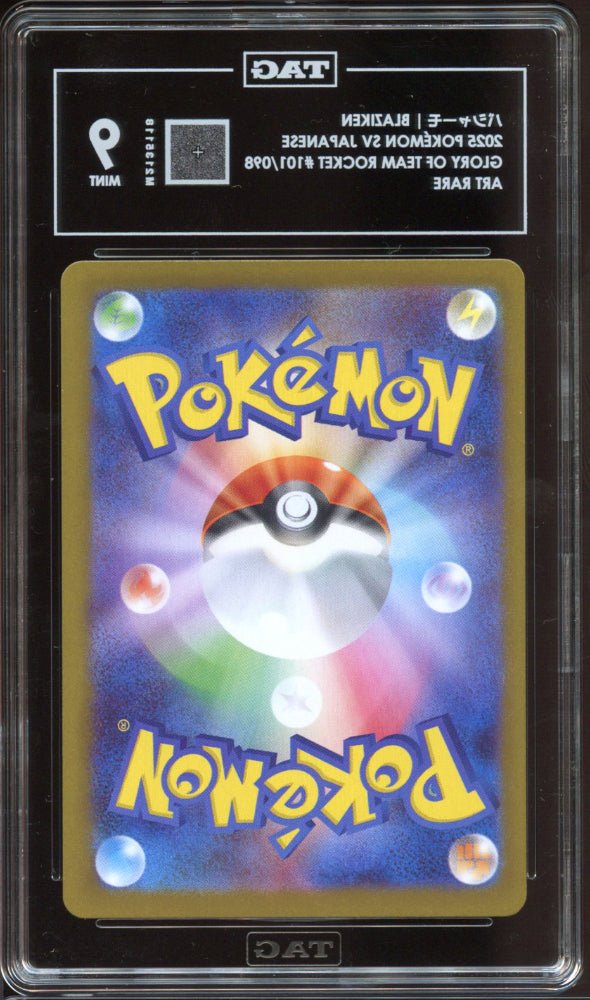 TAG 9 | Blaziken AR 101 - QuickTCG LLC