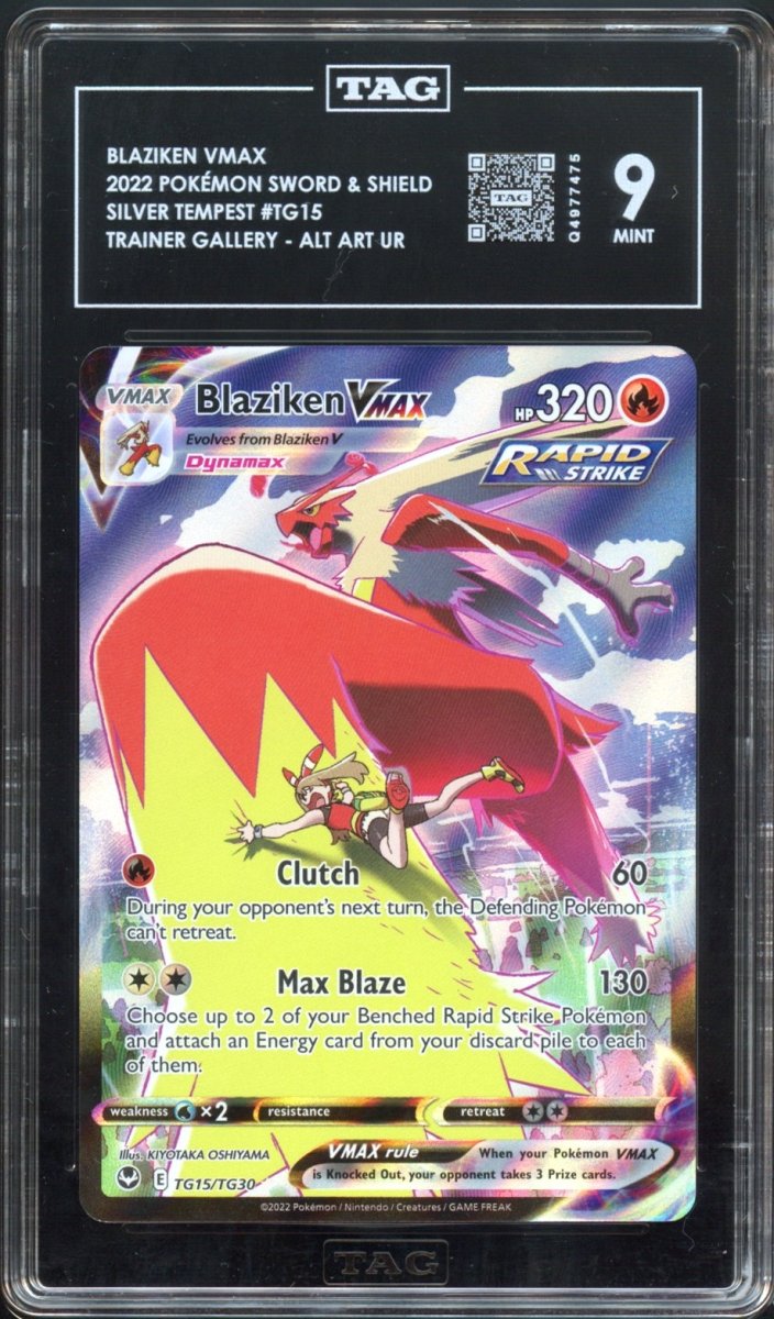 TAG 9 | Blaziken VMAX TG15 - QuickTCG LLC