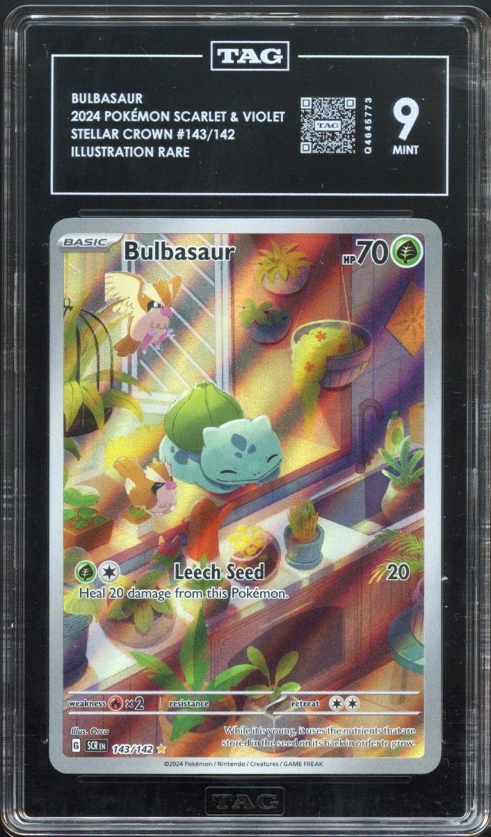 TAG 9 | Bulbasaur 143 - QuickTCG LLC