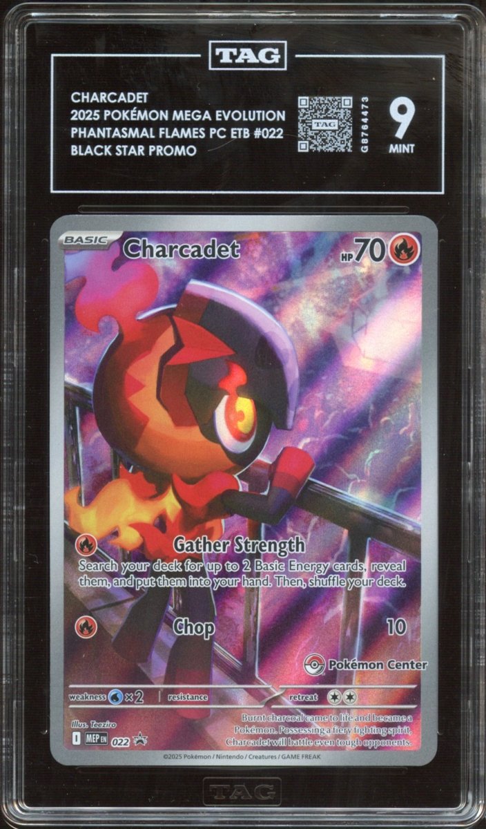 TAG 9 | Charcadet Pokémon Center Promo 022 - QuickTCG LLC