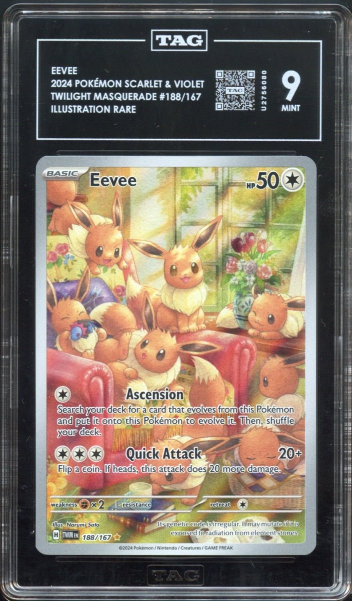 TAG 9 | Eevee 188 - QuickTCG LLC