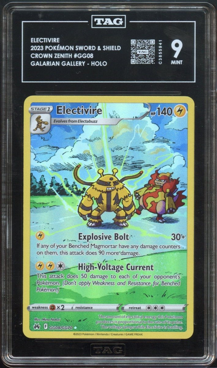 TAG 9 | Electivire GG08 - QuickTCG LLC