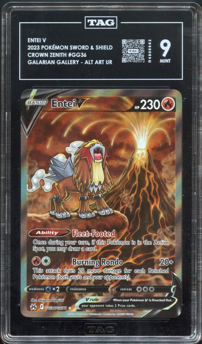 TAG 9 | Entei V GG36 - QuickTCG LLC