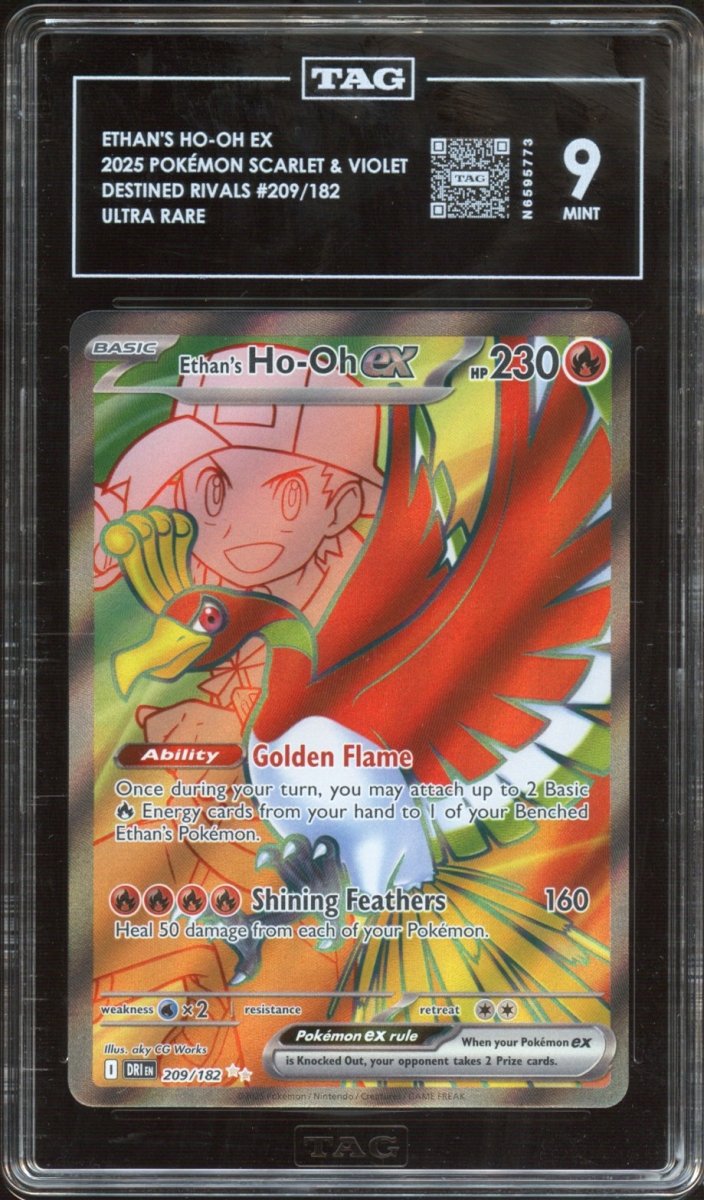 TAG 9 | Ethan's Ho - oh ex 209 - QuickTCG LLC