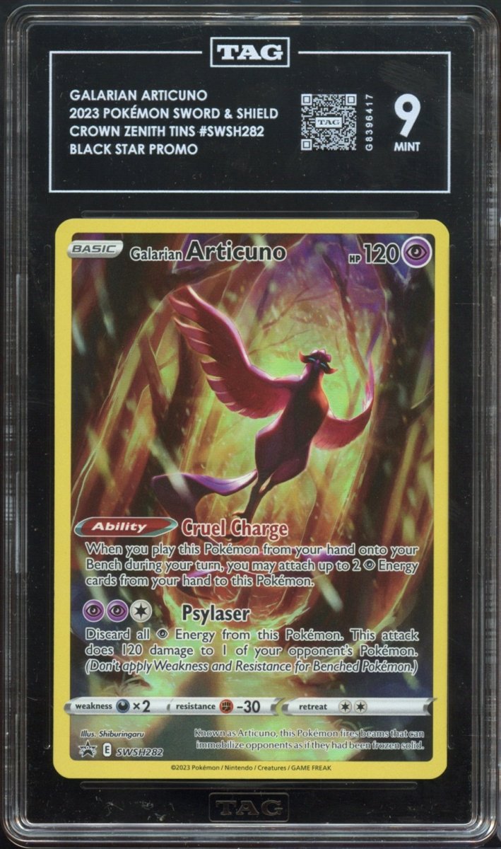 TAG 9 | Galarian Articuno SWSH282 - QuickTCG LLC