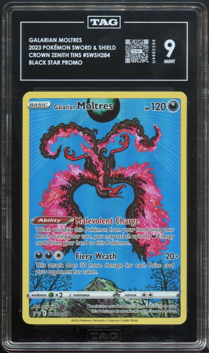 TAG 9 | Galarian Moltres SWSH284 - QuickTCG LLC