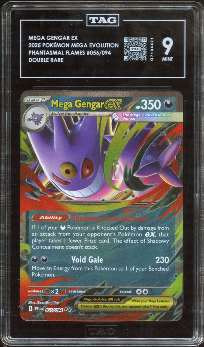 TAG 9 | Mega Gengar ex 056 - QuickTCG LLC