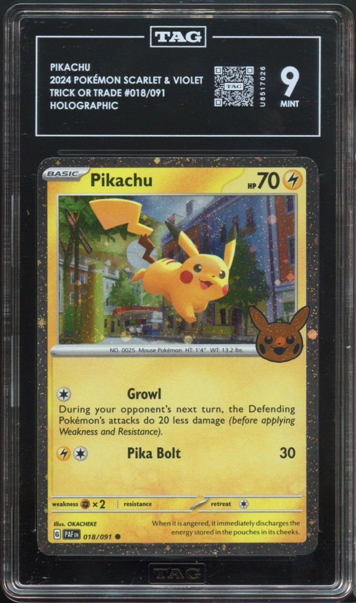 TAG 9 | Pikachu Trick or Trade 018 - QuickTCG LLC
