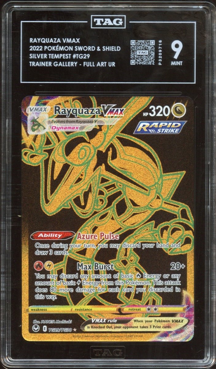 TAG 9 | Rayquaza VMAX TG29 - QuickTCG LLC