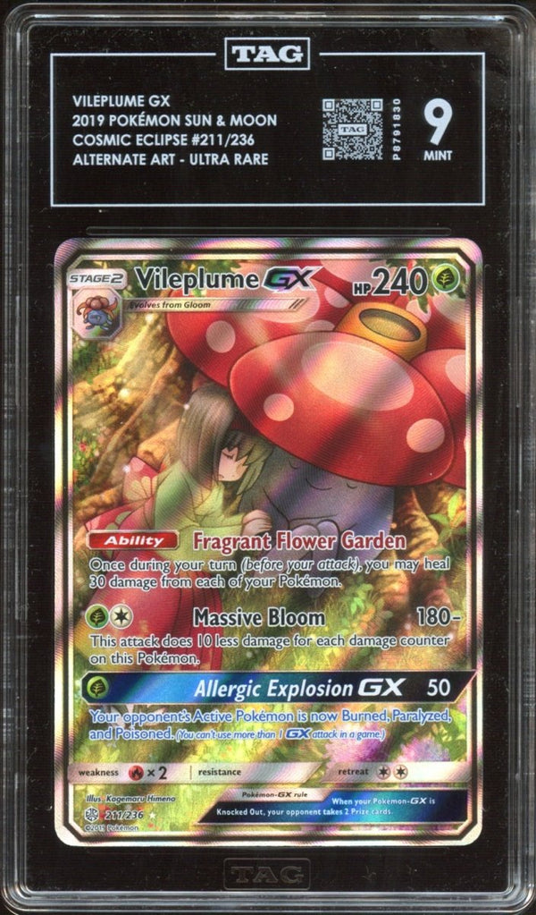 TAG 9 | Vileplume GX 211 - QuickTCG LLC
