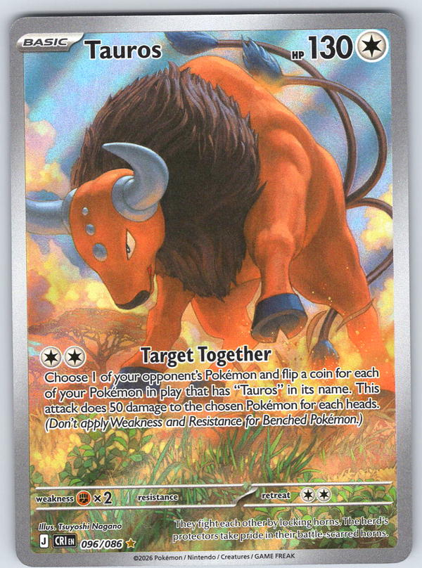 Tauros 096/086 - QuickTCG LLC