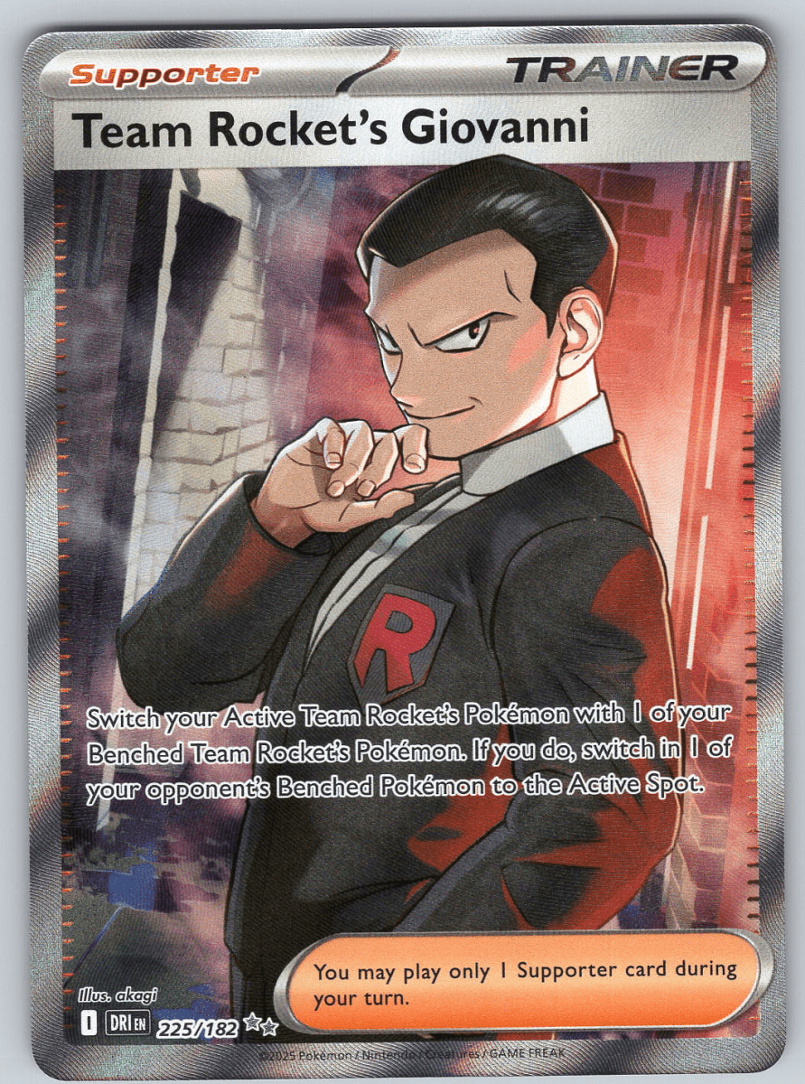 Team Rocket's Giovanni 225 - QuickTCG LLC