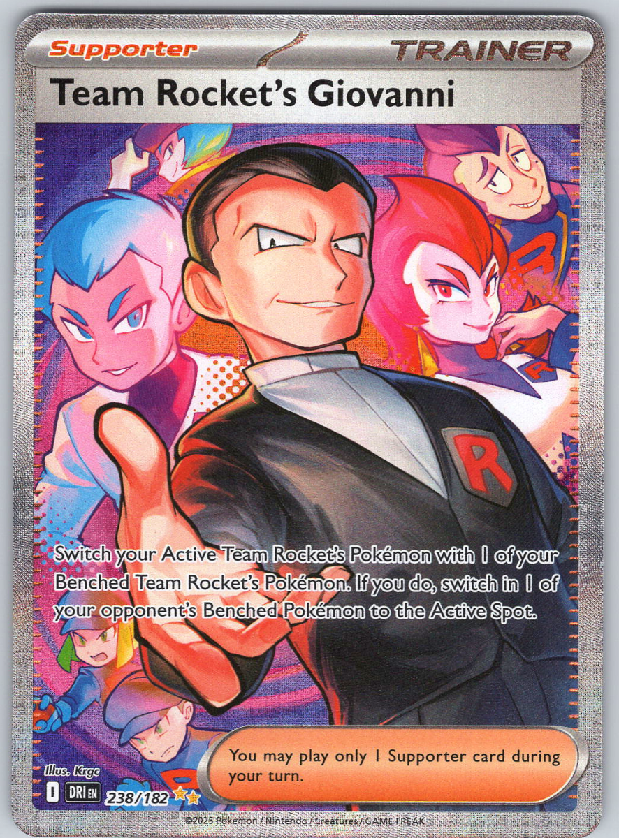 Team Rocket's Giovanni 238 - QuickTCG LLC