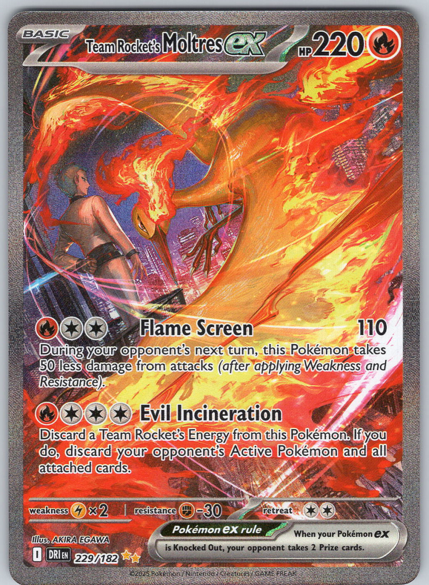 Team Rocket's Moltres ex 229 - QuickTCG LLC