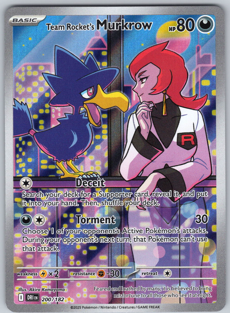 Team Rocket's Murkrow 200 - QuickTCG LLC