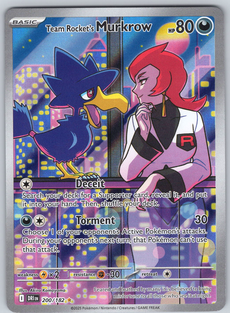 Team Rocket's Murkrow 200 - QuickTCG LLC