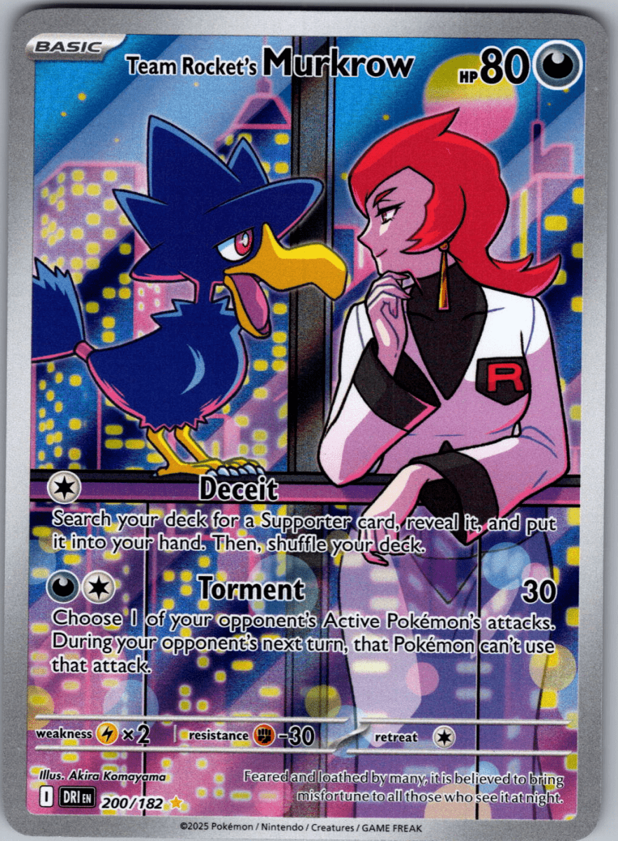 Team Rocket's Murkrow - QuickTCG LLC