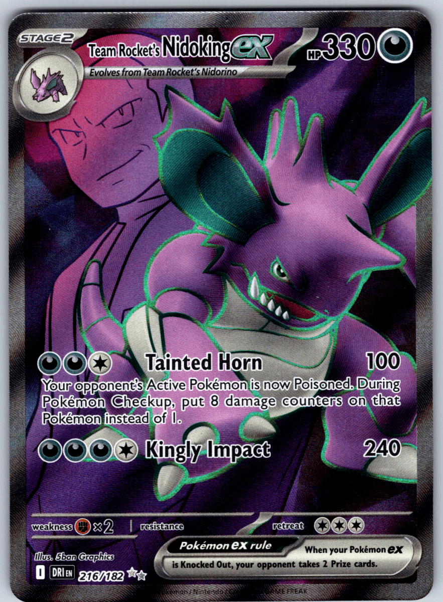 Team Rocket's Nidoking 216 - QuickTCG LLC