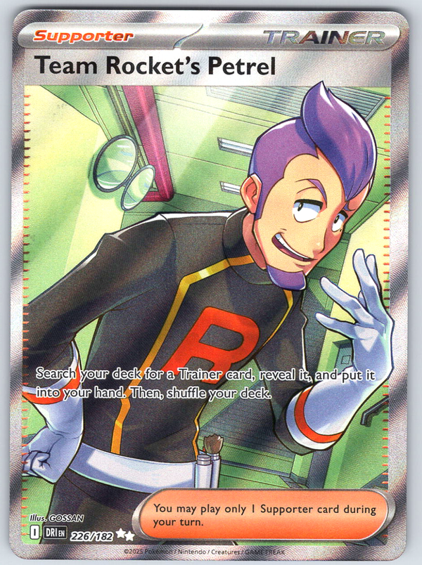 Team Rocket's Petrel 226/182 - QuickTCG LLC