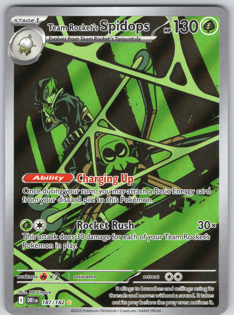 Team Rocket's Spidops 187/182 - QuickTCG LLC