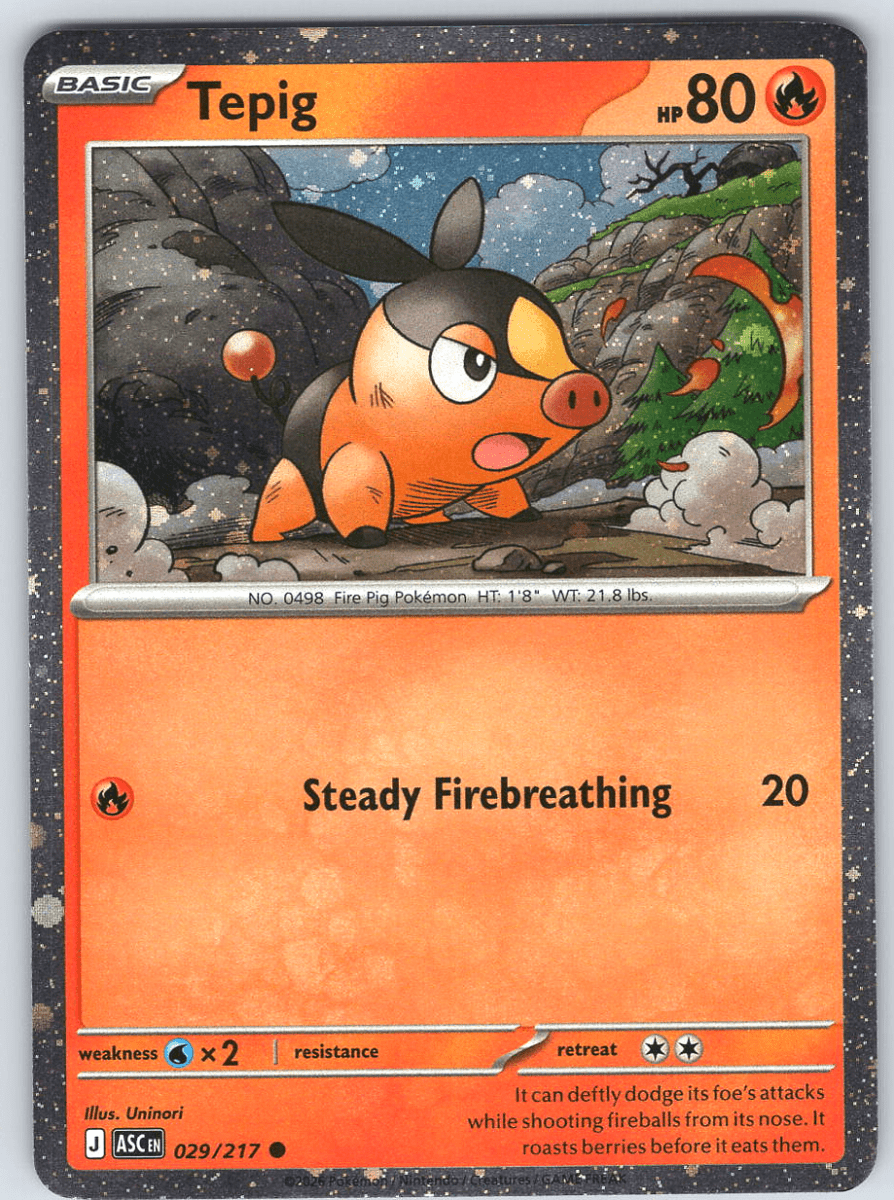Tepig 029/217 - QuickTCG LLC