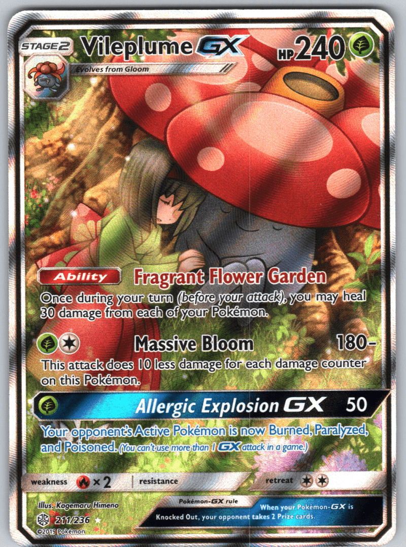 Vileplume GX 211 - QuickTCG LLC