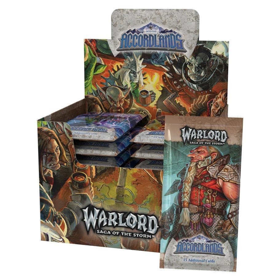 Warlord: Saga of the Storm: Into the Accordlands: Booster Display - QuickTCG LLC