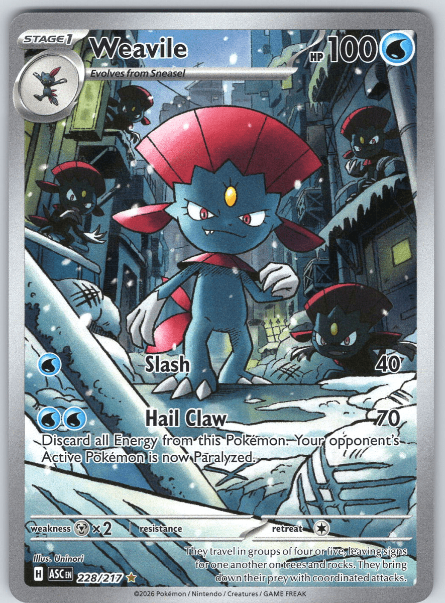 Weavile 228/217 - QuickTCG LLC