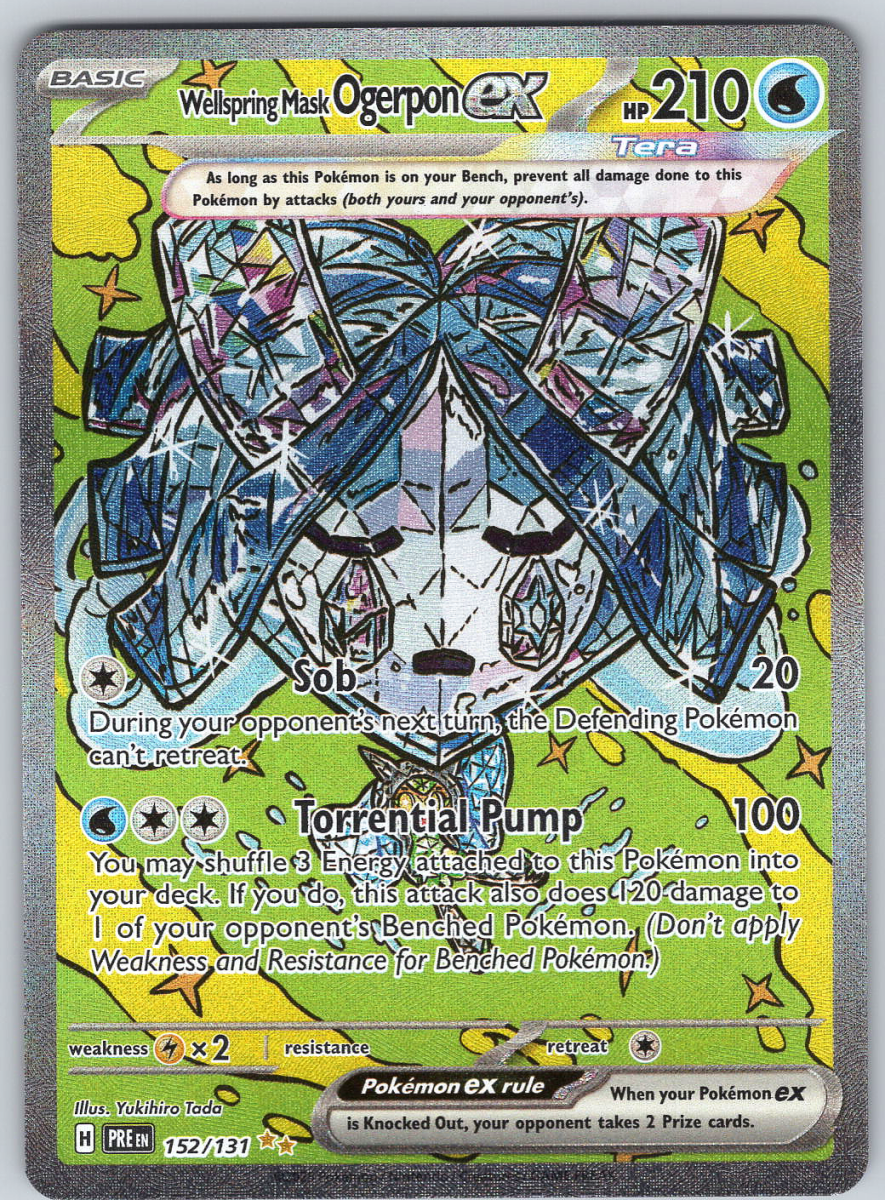 Wellspring Mask Ogerpon ex 152 - QuickTCG LLC