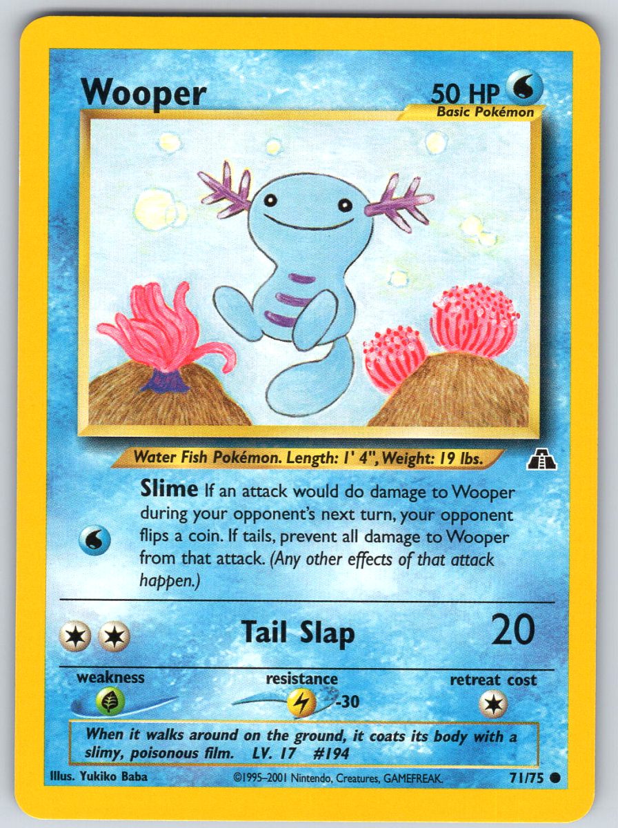 Wooper 71/75 - QuickTCG LLC