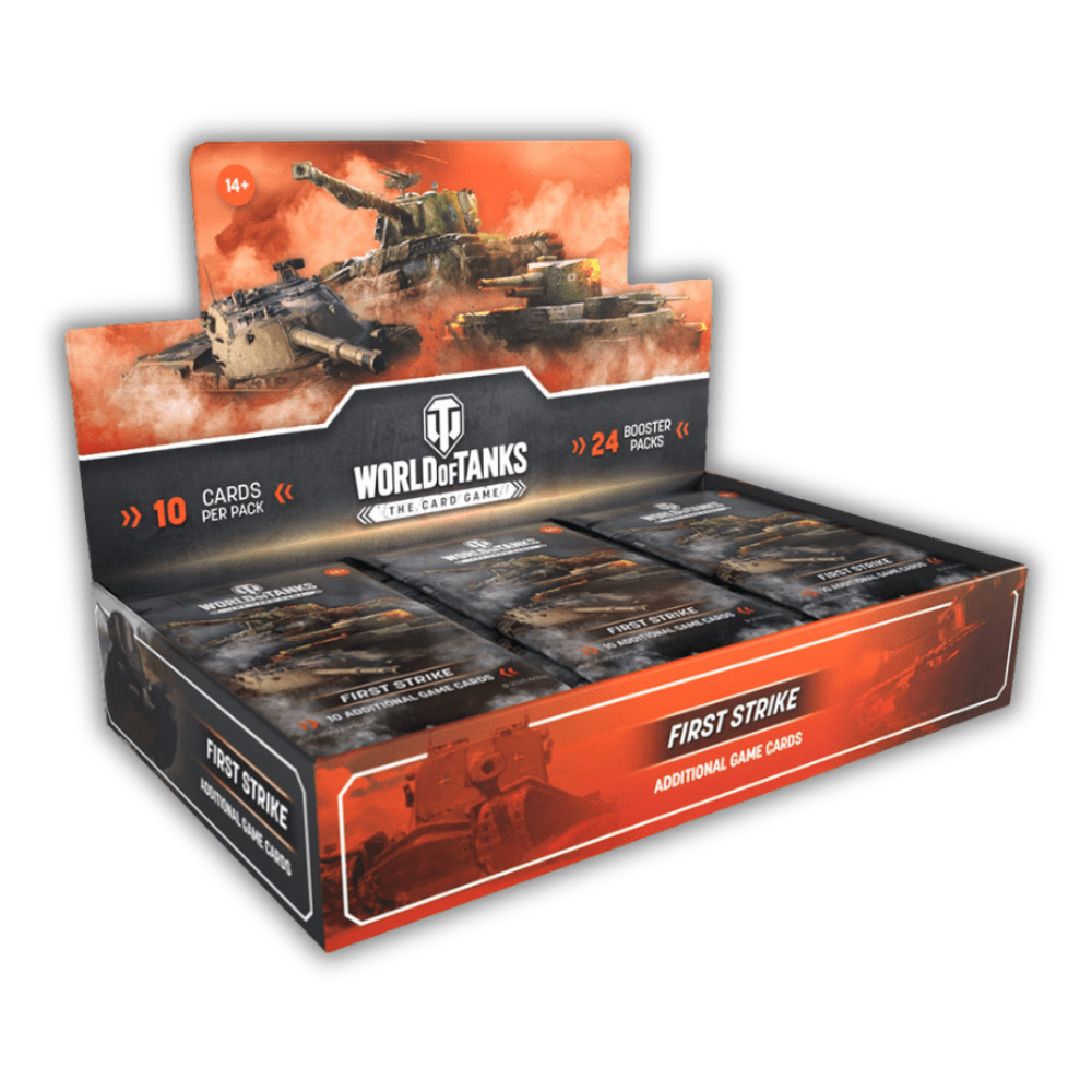 World of Tanks TCG: First Strike - Booster Display - QuickTCG LLC