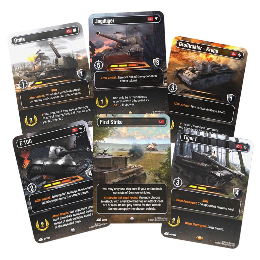 World of Tanks TCG: Starter Deck Germany: First Strike - QuickTCG LLC