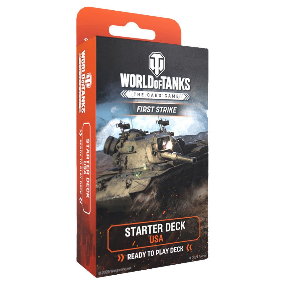 World of Tanks TCG: Starter Deck USA: First Strike - QuickTCG LLC
