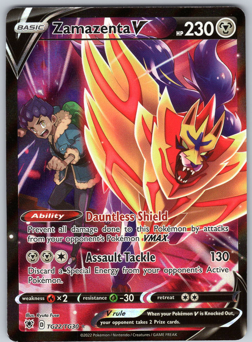 Zamazenta V TG22 - QuickTCG LLC